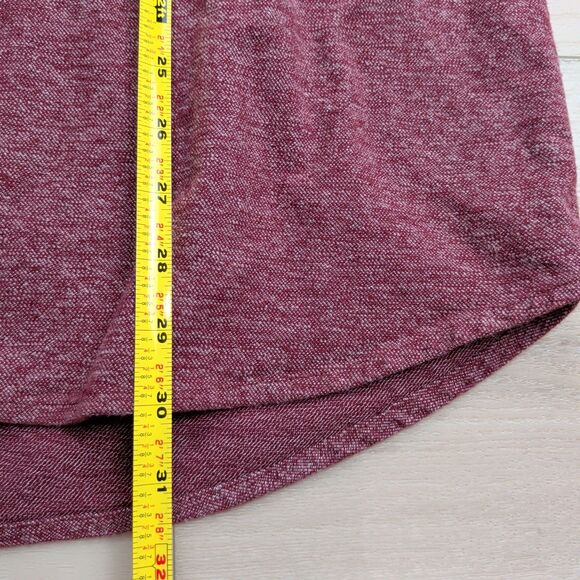 Nike SB Flannel Shirt Mens XL Long Sleeve Button Up Heathered Red - Picture 7 of 10